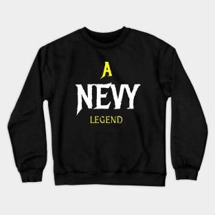 A Nevy Legend Crewneck Sweatshirt